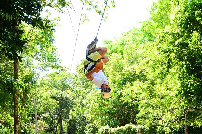 3 adrenaline activities Atvs Zipline and a swim experience in a cenote - Cenote Maya Swim: Cool Water and a Natural Setting