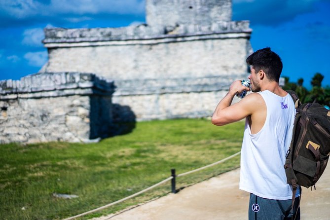 4 PLACES in 1 DAY: Coba, Tulum, Playa del Carmen and Cenote - Cenote Kuxtal swim: the jungle cool-down that saves the day
