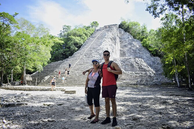 4x1 Full Day Tour: Tulum, Coba, Cenote and PDC, from Cancun - Tulum’s cliffside Maya city: why this stop works