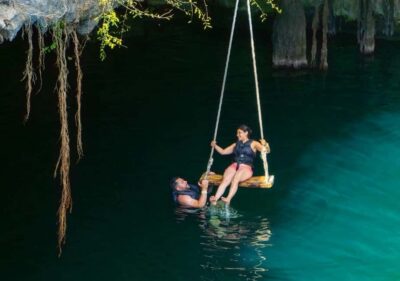4X1 Tour: Coba and Tulum Ruins, Cenote and Playa del Carmen - Tulum Ruins: Sea Views and Mayan Geometry