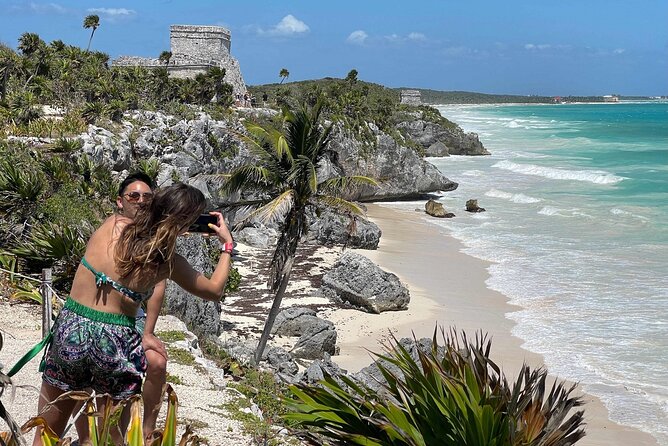 4X1 TOUR Tulum, Coba, Cenote & Playa del Carmen with buffet - Coba’s Pyramid Stop: Jungle Scale and the Pace You’ll Feel
