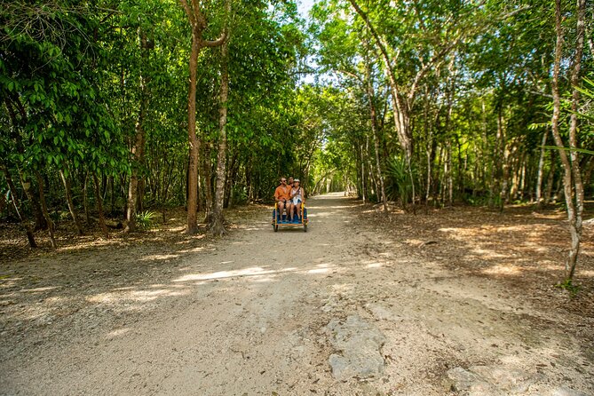 4x1 Tulum, Coba, Cenote & Playa del Carmen from Cancun - Stop 2: Coba’s jungle trails, ball courts, and Nohoch Mul