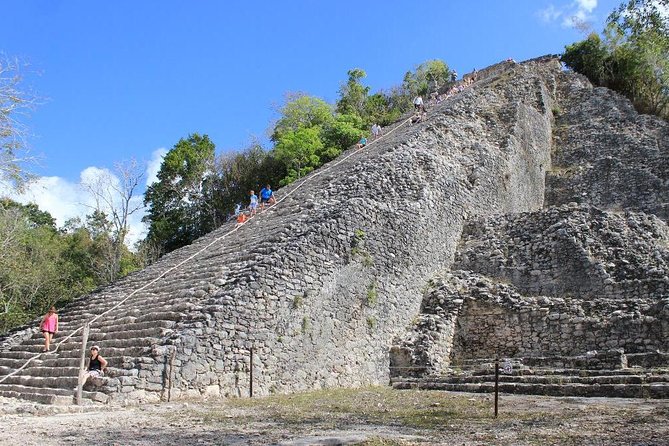4X1 VIP Tulum, Coba, Cenote and Playa del Carmen Tour - Coba ruins: short time, big payoff if you focus