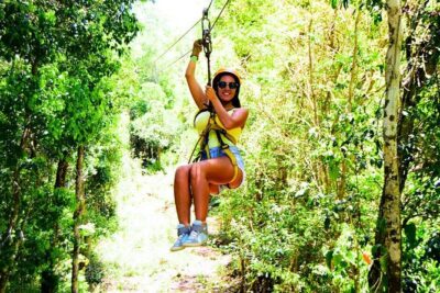 5-in-1 Adventure in Cancun: ATVs, Ziplines, Speed Boat, Snorkel and Cenote Swim - Stop 1: Puerto Morelos National Reef Park for speed boat + snorkeling