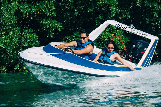5-in-1 Adventure in Cancun: ATVs, Ziplines, Speed Boat, Snorkel and Cenote Swim - Ziplines + cenote swim: six zip lines and an interactive swim