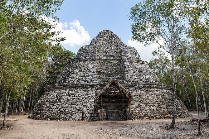 5x1 Tour: Tulum Coba Cenote Mayan Village and Playa del Carmen - Stop 1: Tulum Archaeological Site with tickets included