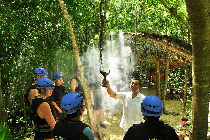 A secret river adventures tour. Explore the nature wonders of the Riviera Maya - Lockers, lunch, and the water-and-wet reality