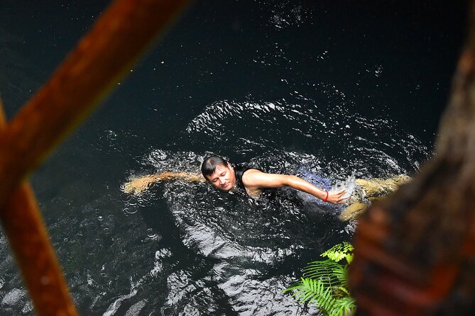 Adventure in Puerto Morelos: ATVs, Ziplining, Cenote Exploration - Cenote swim: ladder or jumping platform, plus limited water time