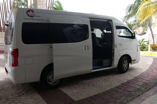 Airport Transfers to Puerto Morelos - Private van (ROUND TRIP) FLAT RATE - Return pickup from Puerto Morelos: timing that protects your flight