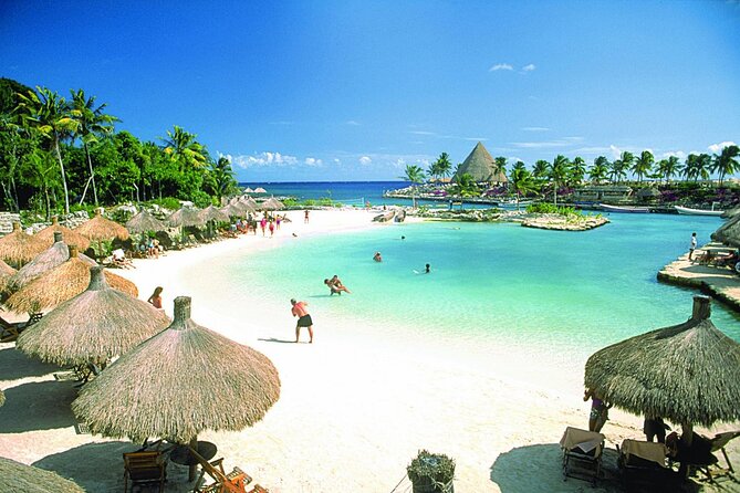 All-inclusive Xcaret Park with Transportation from Cancun & Playa Del Carmen - Underground rivers, cenotes-feel water, beach, and natural seawater pools