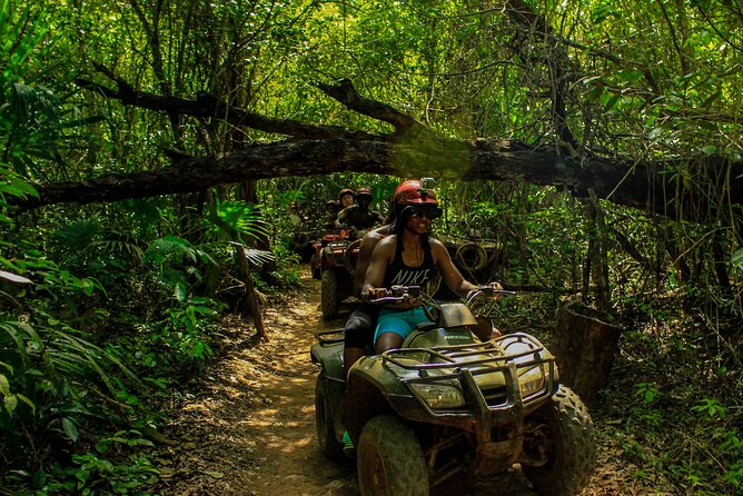 Amazing ATV Tour, Ziplines and Cenote Swim with Lunch and round trip included - Shared pickup and return timing: why your day might run longer