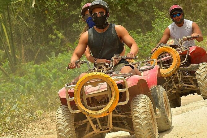 Amazing ATV with Zip Lines and Swim in Cenote with Round Transportation - Transportation that doesn’t turn the day into a commute