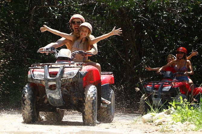 ATV Adventure Tour from Cancun, Playa del Carmen and Riviera Maya - Mayan cenote swim: calm water, plus a built-in adrenaline twist