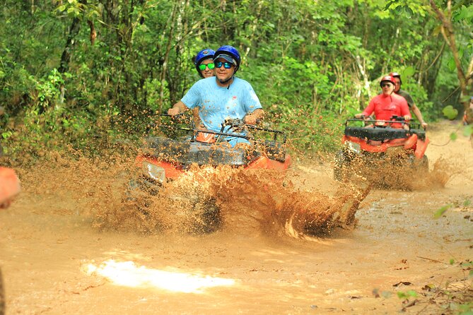 ATV Adventure, Zipline and Cenote Swim Tour from Cancun - Zipline Over Puerto Morelos: Fast Views, Real Fun