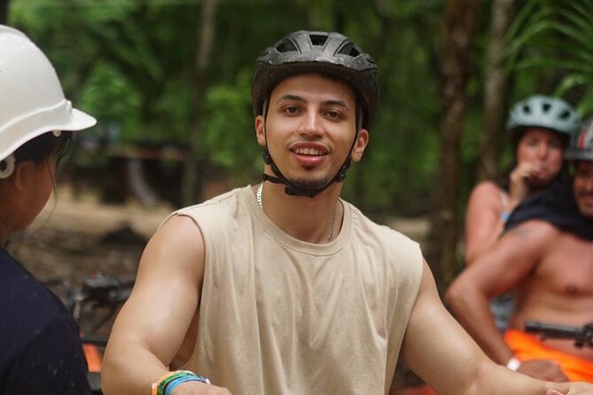 ATV drive experience ziplines and a real Mayan cenote for the best price - Zipline Over the Canopy: Safety Gear and the 130 kg Limit