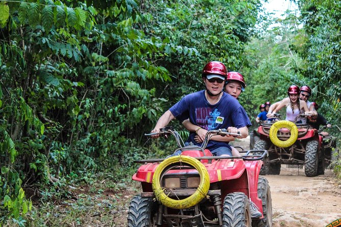 ATV Experience from Cancun adrenaline day! - Cenote Swim Experience: Freshwater Cooling in an Ancient Natural Pool