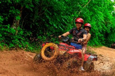 Atv experience, Ziplines adventure and Cenote swim from Cancun and Riviera Maya - Getting picked up: Cancun hotel zone plus Puerto Morelos