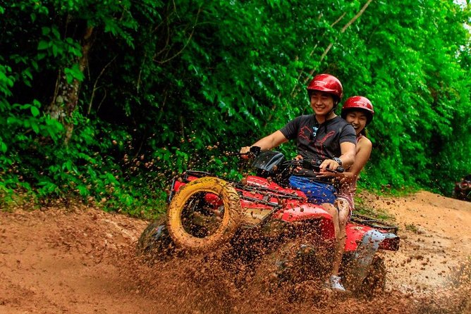 Atv experience, Ziplines adventure and Cenote swim from Cancun and Riviera Maya - Getting picked up: Cancun hotel zone plus Puerto Morelos