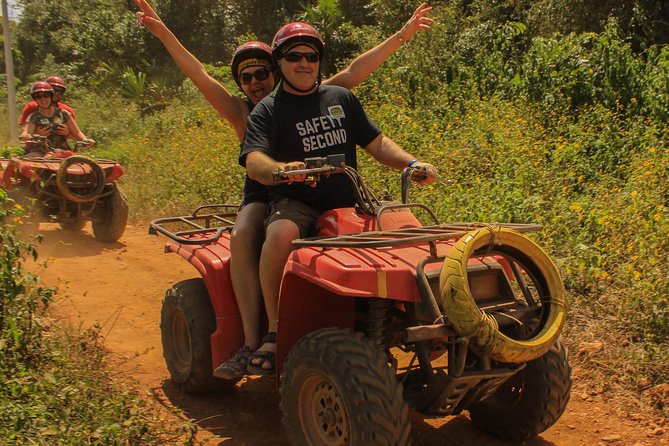 ATV shared experience, Ziplines and Cenote swim experience in one Adrenaline day - Ziplines and Hanging Bridges: Where the Views—and Nerves—Show Up