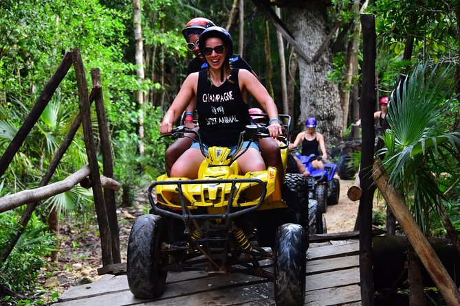 ATV (shared), Horse Back Riding, Ziplines, & Cenote from Cancún - Lunch, photos, and the small costs that can sneak up