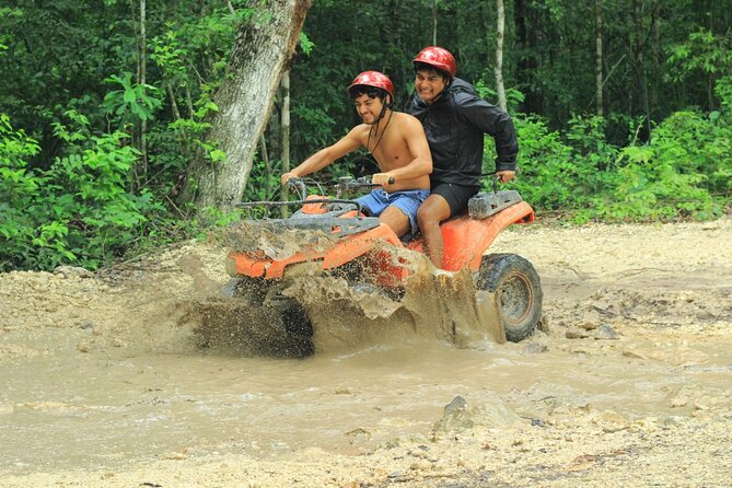 ATV Tour from Cancun and Puerto Morelos with Ziplines and Cenote. - ATV, ziplines, and a cenote swim: what you actually get