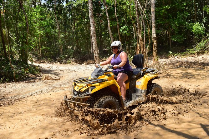 ATV Xtreme and Zipline Tour from Cancun - Zipline Over the Jungle Canopy: Flying Views With Stair Climbing Included