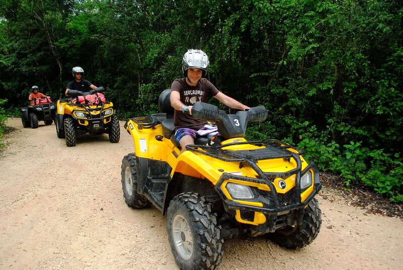 Atv , Zipline and cenote swim experience in the jungle! - From Cancun to Puerto Morelos: the ride that sets the tone