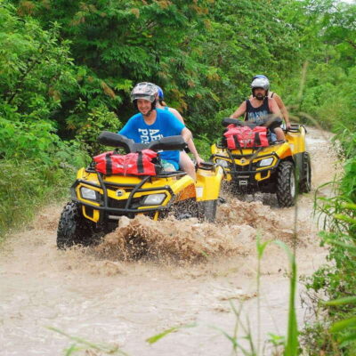 Atv , Zipline and cenote swim experience in the jungle! - La Ruta de los Cenotes: where the jungle adrenaline begins