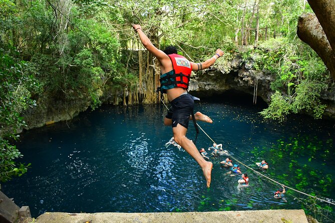 ATV Zipline Cenote Adventure from Playa del Carmen - Cenote Verde Lucero: A Mayan-Style Swim You’ll Remember