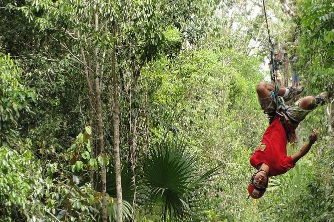 ATV, Ziplines & Cenote with Transportation - ATV through the Mayan jungle: fun, physical, and rule-based