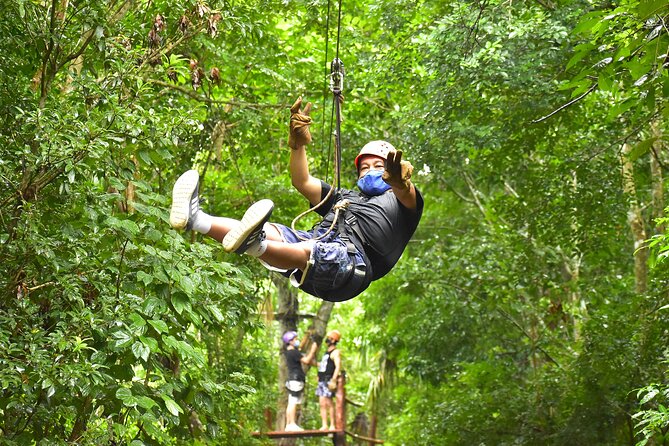 ATV, Ziplines, Tarzan Jump, Lunch and Transportation Day Tour - Jungle ziplines: excitement level and safety expectations