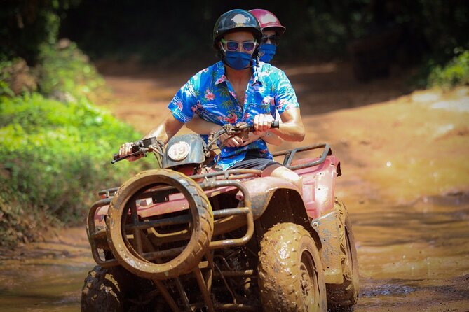 ATV, Ziplining & Cenote Tour, Transportation & Tequila Tasting - ATV ride through the Mayan jungle: what you’re signing up for