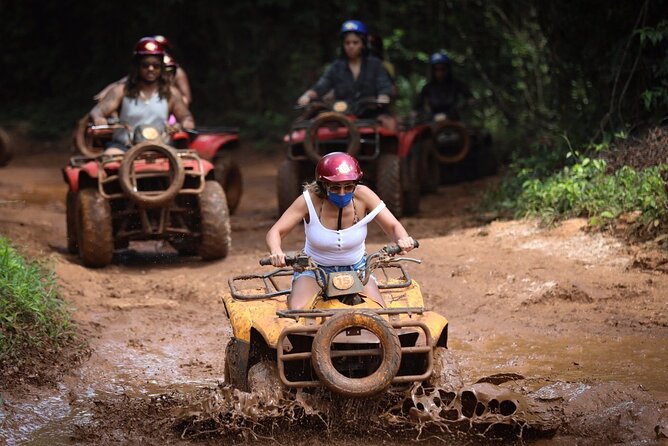 ATV, Ziplining & Cenote Tour, Transportation & Tequila Tasting - Tequila tasting at Colonial Hacienda Reserva Palacios