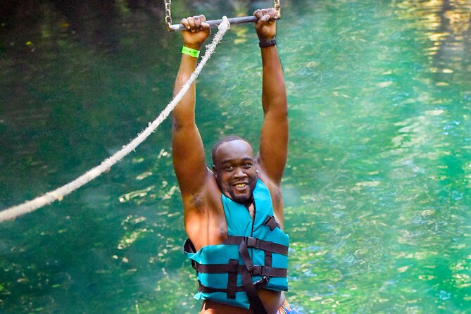 ATV's and Off Road Vehicles with Ziplines and Cenotes - Ziplining and suspension bridges: the view from above