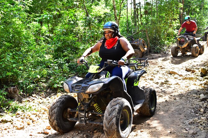 ATV's (shared), Ziplines & Cenote! Half-Day with Transportation from Cancun - Shared ATV Riding: The 16+ Driver Rule and Real Coaching