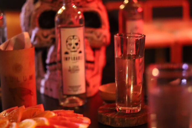 Authentic Artisanal Mezcal tasting in Cancun with appetizers. - The mezcal flight: three artisanal pours you can actually compare