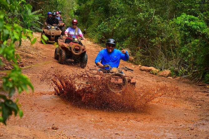 Awesome ATV experience in the jungle with cenote swim and ziplines included - Jungle ATV + Cenote + Ziplines: what you’re really buying