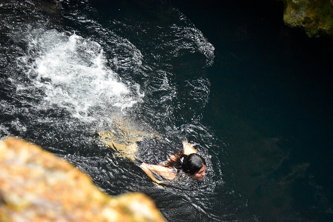 Awesome ATV experience in the jungle with cenote swim and ziplines included - Cenote swim: sacred-water cooling down and what to bring