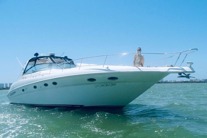 Beautiful Yacht SeaRay 48ft / 15PAX 25P16 - Meeting point near the hotel zone: what to expect