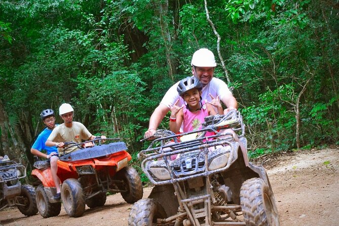Best ATV & Mavericks Experience in Cancun + Cenote + Zip Lines - Cenote La Noria swim: your natural cool-down