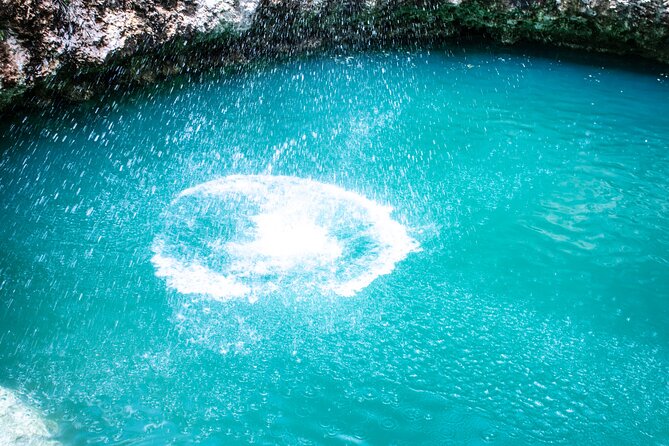 Best Combo from Cancun - Zipline Cenote ATV (Shared) and Lunch From Cancun - Lunch after the action: grilled chicken fajitas and energy management