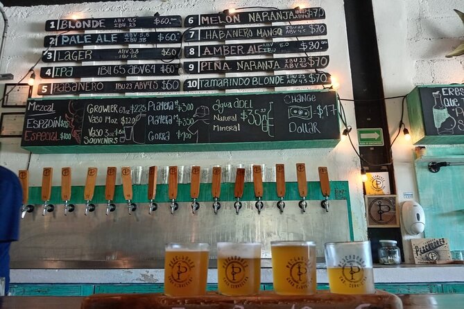 Brewery Tour / Craft Beer Tasting Cancun Mexico - Stop 3 at Cervecería Puerto Juárez: The Downtown Finale
