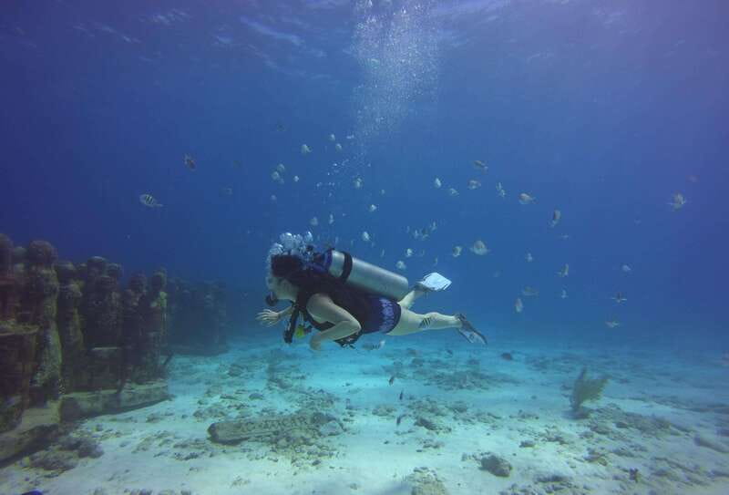 Cancun: 2-Tank Dive for Beginners with MUSA and Reef Dive - MUSA underwater museum: 400 sculptures and a 35-minute, about 10-meter experience
