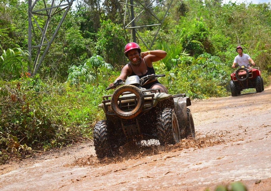 Cancun: Amazing Horseback Riding Tour, Cenote, Zipline & ATV - Sacred cenote swim and the two-taco snack