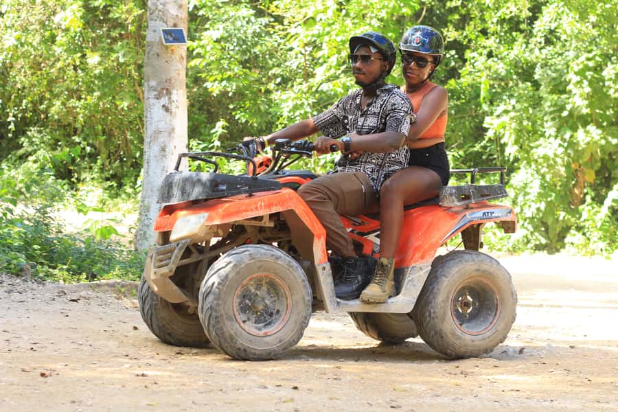Cancún: ATV, Zipline, and Cenote Adventure with Lunch - The ATV Ride Through Jungle Trails: Fun, Messy, and Watch for ATV Access