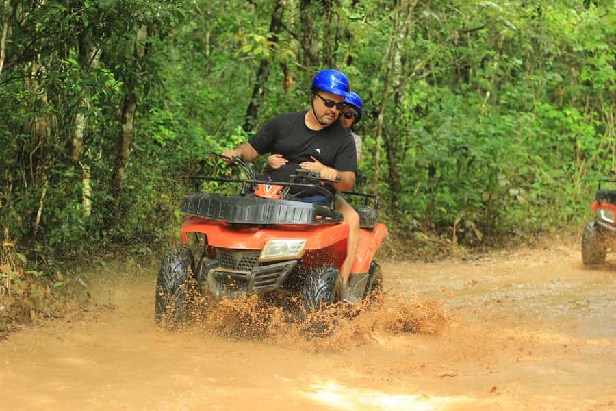 Cancún: ATV, Zipline, and Cenote Adventure with Lunch - Zipline Circuit Over the Trees: The View Break You’ll Actually Feel