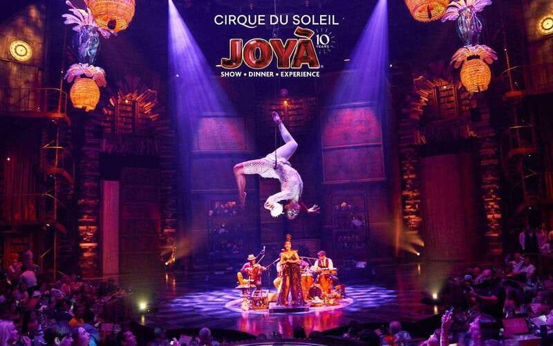 Cancún: Cirque du Soleil JOYÀ Entry Ticket and Transfer - A Cirque show that’s built around your evening, not the other way around