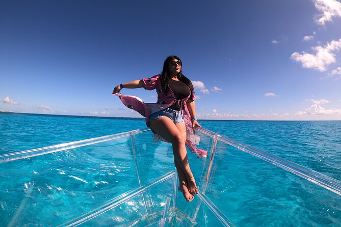 Cancún Clear Boat 90 minutes tour perfect for photos and families - Key things to know before you go