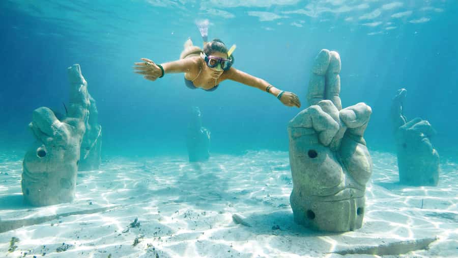 CANCUN: Dolphin Swim Adventure with buffet and soft drinks - Dolphin Discovery Cancun: What the setting and flow feel like