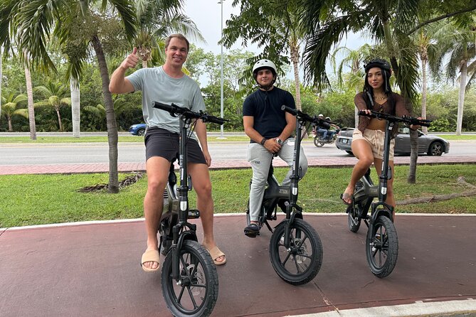 Cancun E-Bike Experience - Glide Through Paradise #1 Tour 1.5hr - Marina Puerto Cancún: the best mid-tour scenery pause